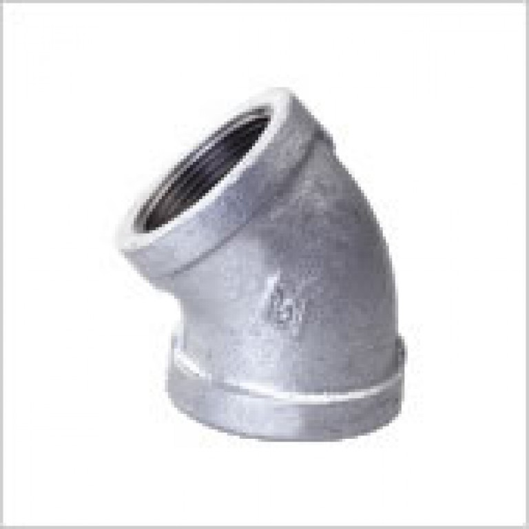 Cotovelo 45º Galvanizado