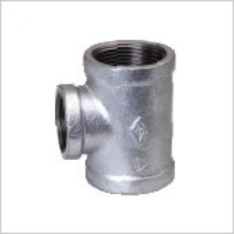 Tee Redução Galvanizado