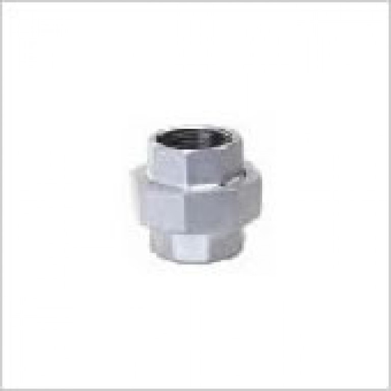 União Assento Plano Galvanizado