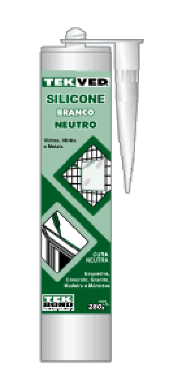 Silicone Neutro Branco 280G